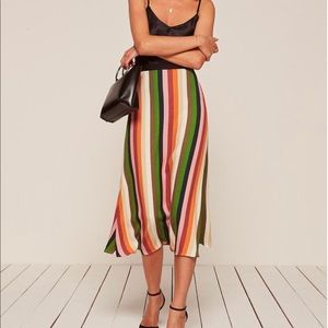 Reformation Bea colorburst skirt